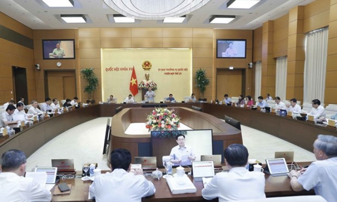 Chủ tịch Quốc hội khai mạc Phiên họp thứ 25 Ủy ban Thường vụ Quốc hội