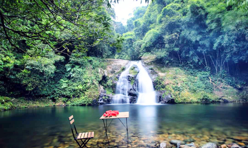 Khe Tien waterfall