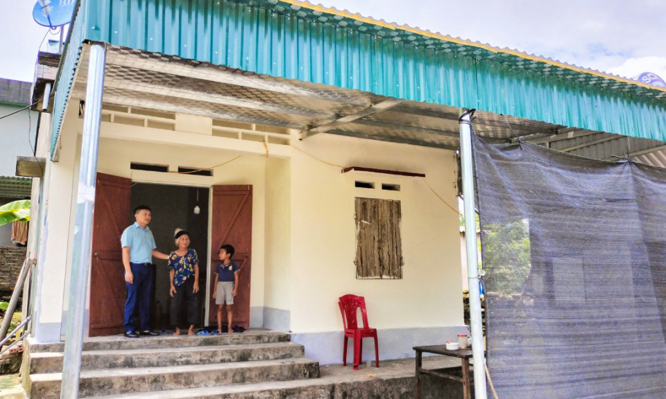 Xã vùng cao huyện Đầm Hà hoàn thành sớm xóa nhà tạm, nhà ở dột nát 