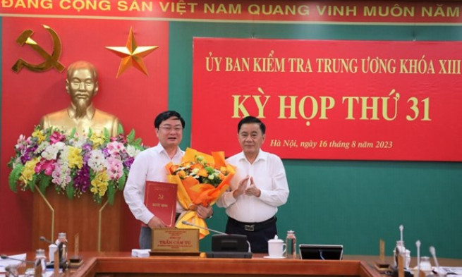 Bộ Chính trị chuẩn y Phó Chủ nhiệm Ủy ban Kiểm tra TW Nguyễn Văn Quyết
