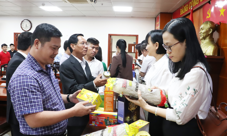 Mở rộng giao thương sản phẩm OCOP