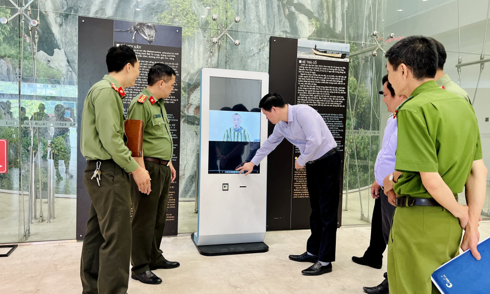 Ra mắt mô hình “Truyền thông, cảnh giác tội phạm” tại Bảo tàng Quảng Ninh