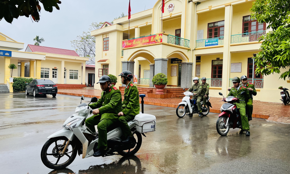 Phát huy năng lực, sở trường của công an chính quy về xã