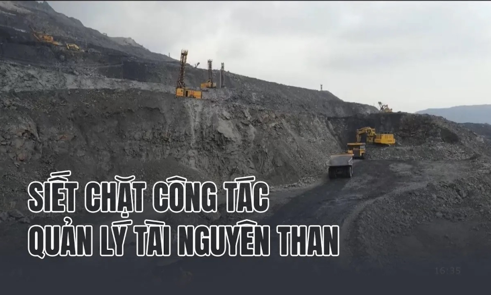 Siết chặt công tác quản lý tài nguyên than