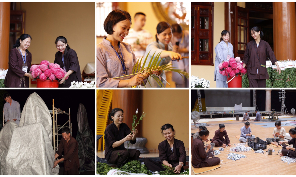 Chùa Ba Vàng tích cực chuẩn bị đón mừng Đại lễ Vu Lan (PL.2576 – DL.2023)