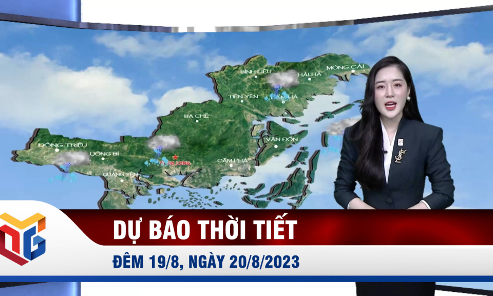 Dự báo thời tiết đêm 19/8, ngày 20/8/2023