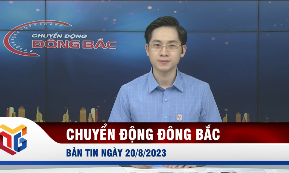 Chuyển động Đông Bắc ngày 20/8/2023