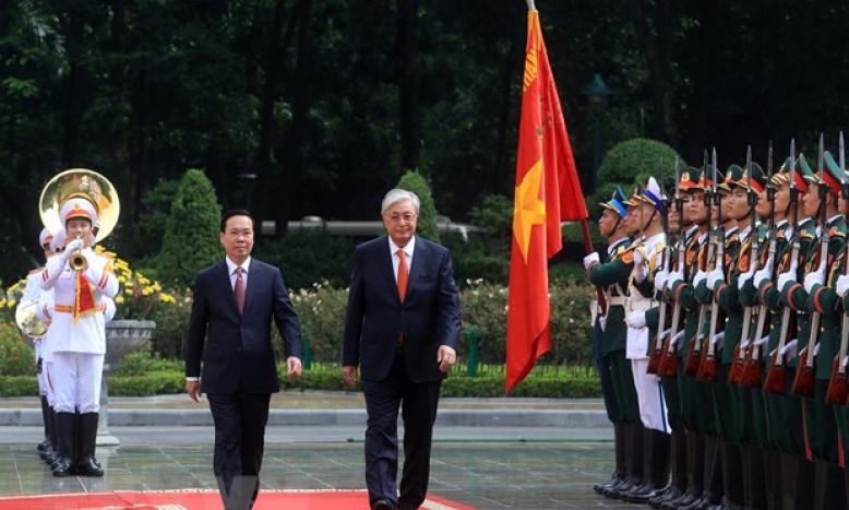 Kết quả chuyến thăm chính thức Việt Nam của Tổng thống Kazakhstan