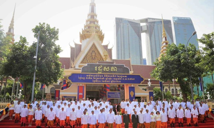 Nghị sỹ Quốc hội Campuchia khóa 7 tuyên thệ nhậm chức