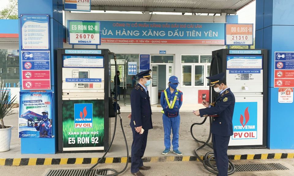 Kiểm soát chặt chẽ hoạt động kinh doanh xăng dầu