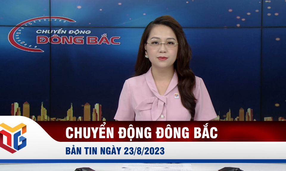 Chuyển động Đông Bắc ngày 23/8/2023