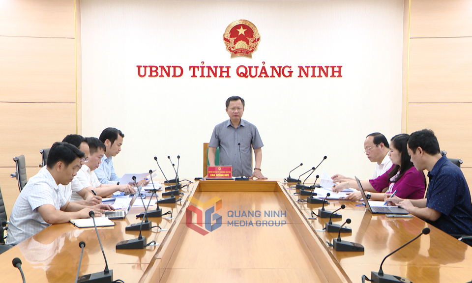 Nghe báo cáo triển khai lập đề án “Xây dựng cơ chế, chính sách thí điểm phát triển KKT Vân Đồn”