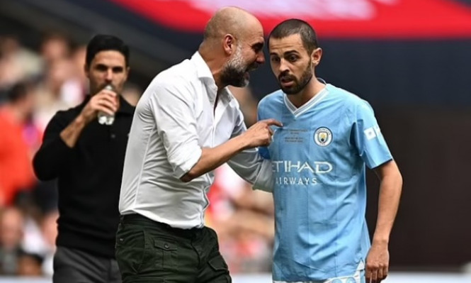 Man City trói chân Bernardo Silva