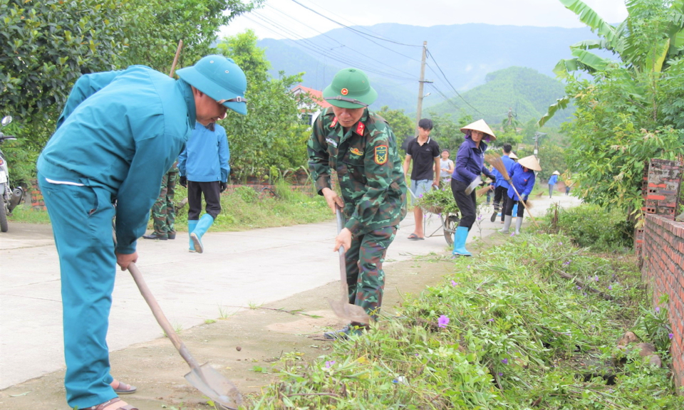 Ban CHQS TX Đông Triều: Đẩy mạnh thi đua “Dân vận khéo”