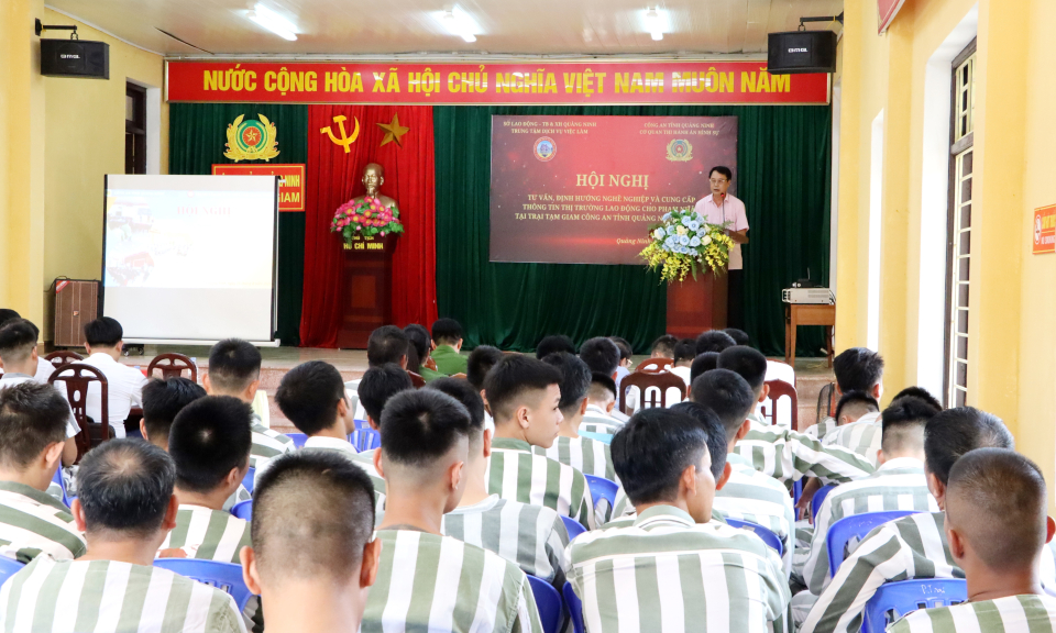 Tư vấn, định hướng nghề nghiệp cho phạm nhân