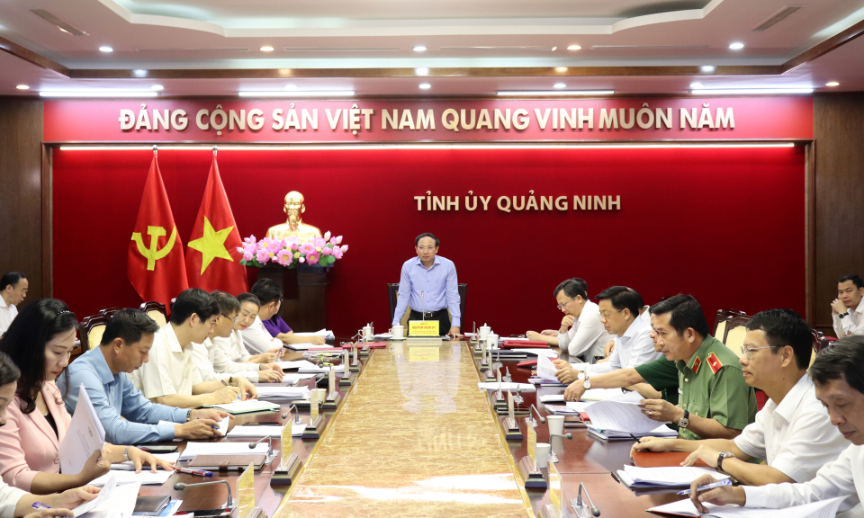 BTV Tỉnh ủy cho ý kiến về điều chỉnh quy hoạch ở Hạ Long, Uông Bí