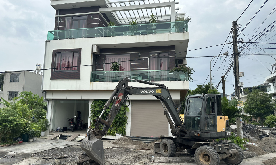 Hoàn thành khắc phục sụt lún tại phường Cẩm Sơn (TP Cẩm Phả) trước ngày 1/9