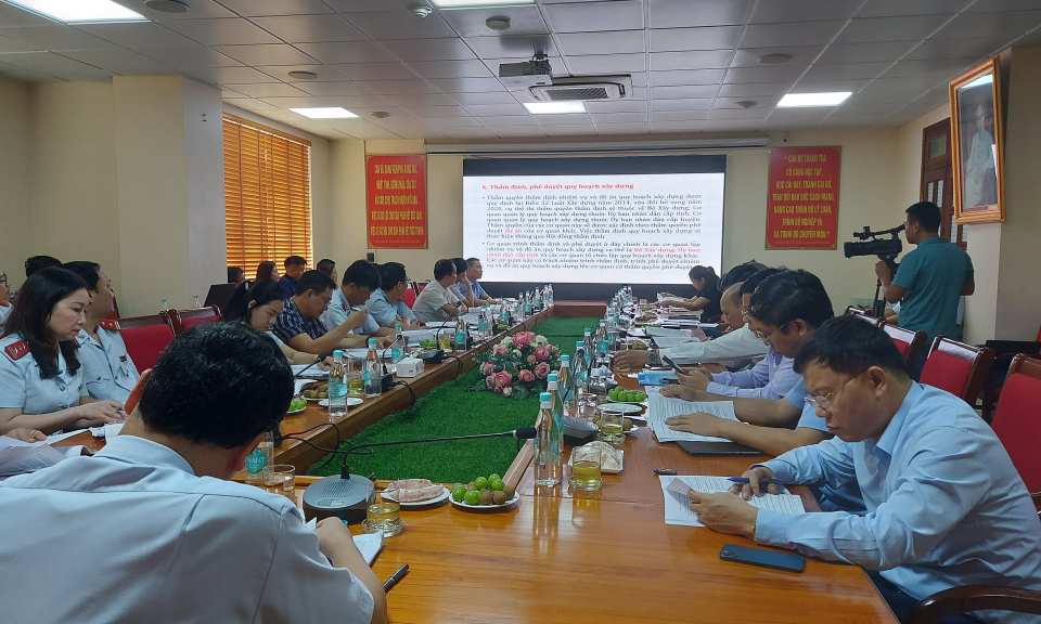 Thực hiện công tác thanh tra toàn diện - trọng điểm - hiệu quả