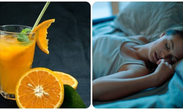 Có nên uống nước cam trước khi đi ngủ?