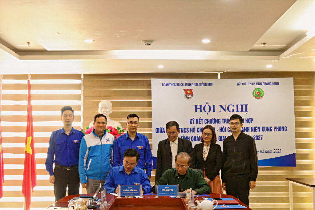 Tỉnh đoàn và Hội Cựu TNXP tỉnh ký kết Chương trình phối hợp giai đoạn 2023 – 2027.