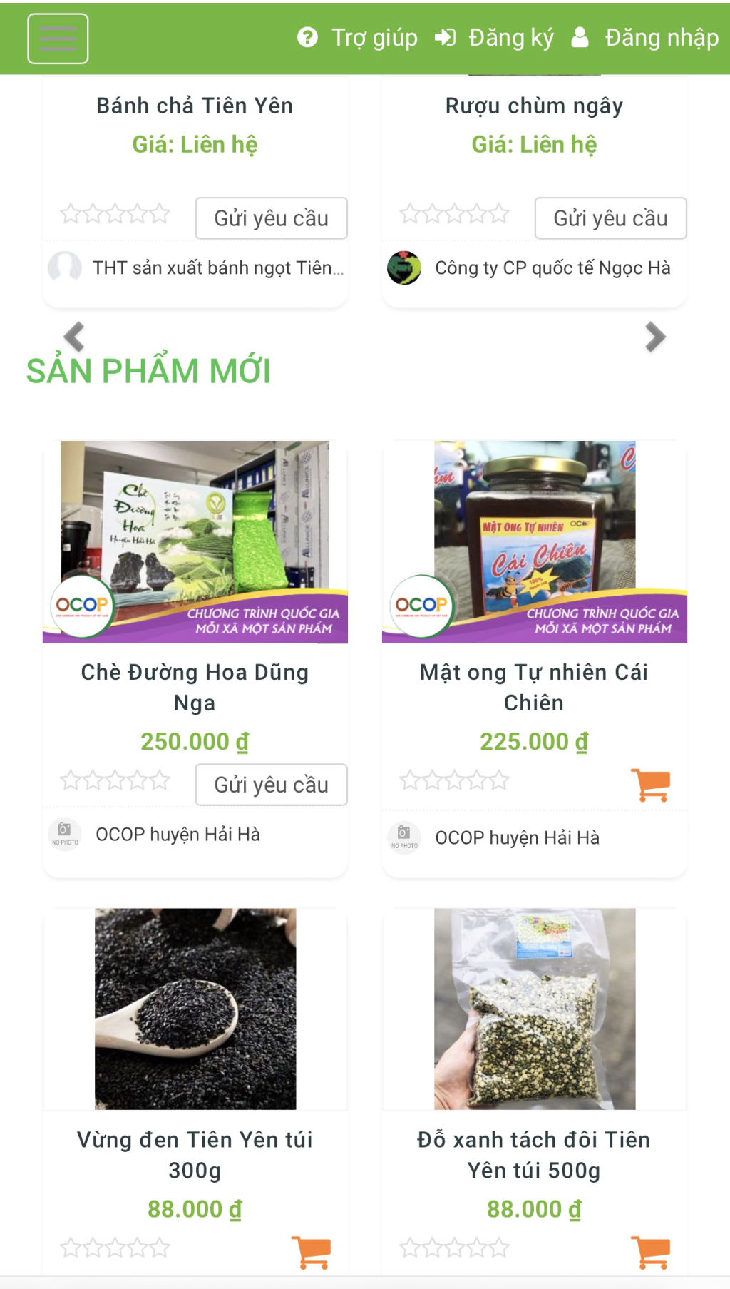 Sàn TMĐT OCOP Quảng Ninh (http://ocopquangninh.com.vn)