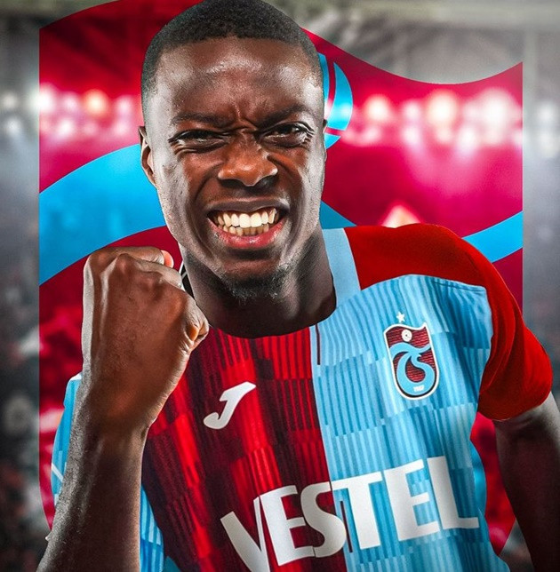 𝐇𝐄𝐑𝐄 𝐖𝐄 𝐆𝐎! Nicolas Pépé leaves Arsenal to join Trabzonspor, permanent deal - Bóng Đá