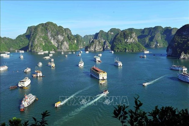 Ha Long Bay is a UNESCO World Heritage Site and popular travel destination in the northern province of Quang Ninh. 