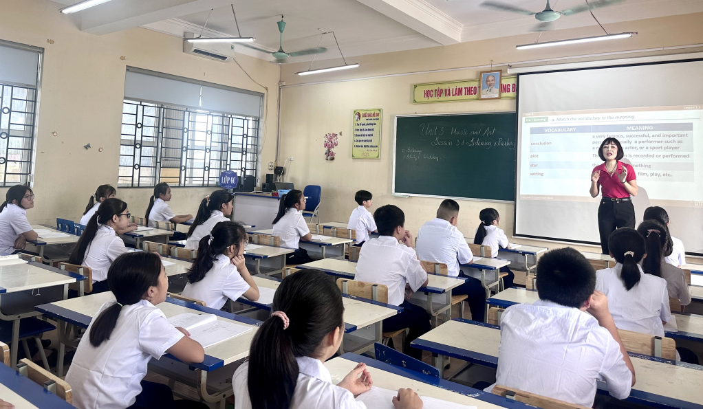 Năm học 2023-2024 Trường THCS Lê Quý Đôn (TX Quảng Yên) có 100% học sinh tham gia BHYT.