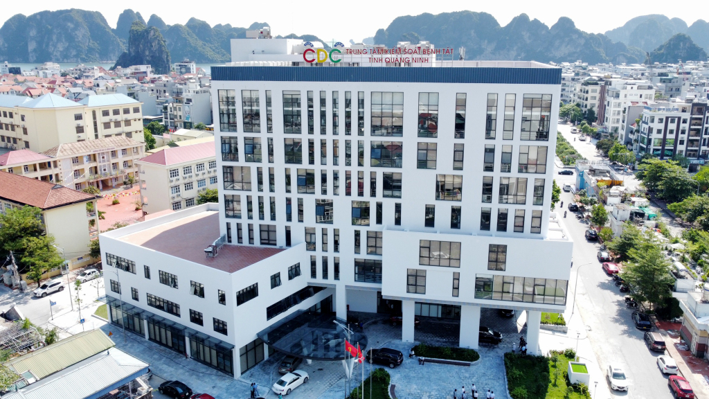 Trung tâm Kiểm soát bệnh tật CDC Quảng Ninh đã cơ bản được hoàn thành và chuẩn bị đi vào hoạt động.