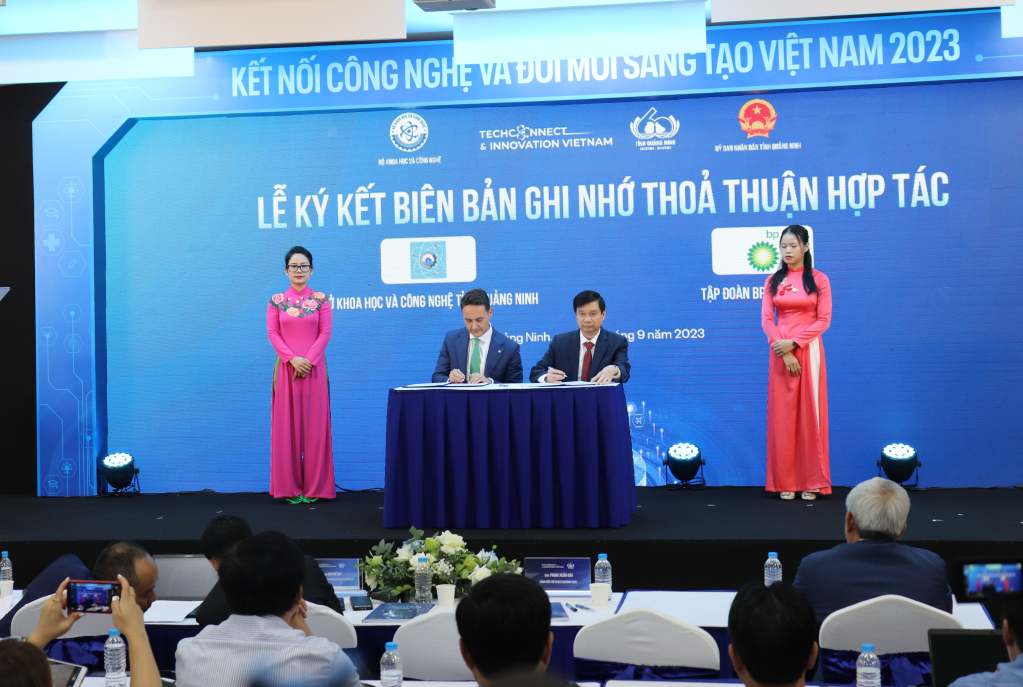 Tập đoàn BQ ký kết hợp tác với Sở KH&CN tỉnh Quảng Ninh.