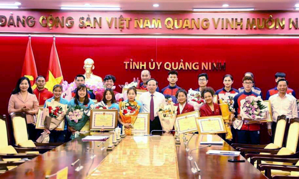 Nhiều VĐV, HLV xuất sắc Quảng Ninh góp mặt ở ASIAD 19