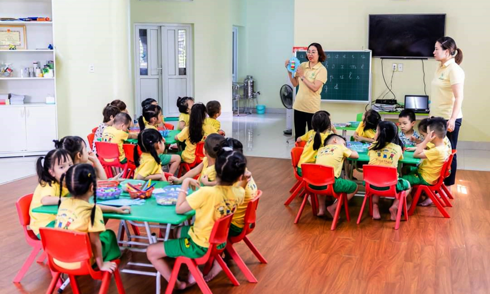 TP Hạ Long: Nâng cao chất lượng mầm non tư thục