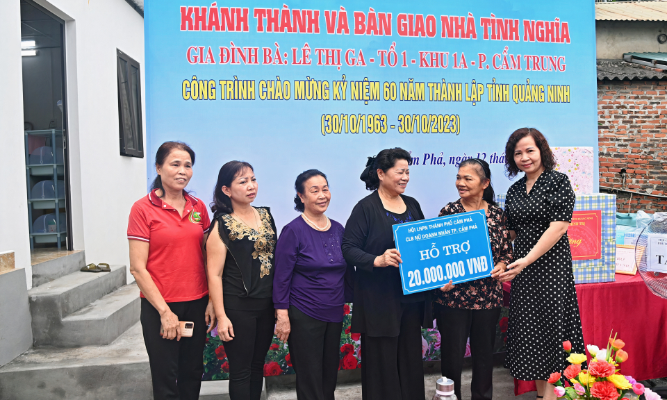 Phụ nữ Quảng Ninh: Nhiều công trình, phần việc ý nghĩa