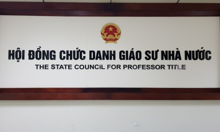 Số ứng viên được đề nghị xét chức danh giáo sư, phó giáo sư cao nhất 4 năm qua
