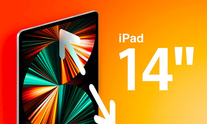 iPad Pro có thể thêm lựa chọn màn hình 14 inch