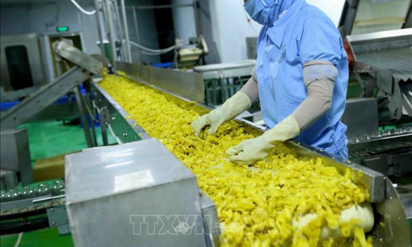 Công nghiệp chế biến, chế tạo tháng 8 tăng 3,5%
