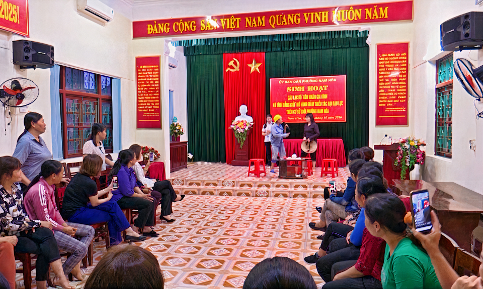Hiệu quả các mô hình phòng chống bạo lực gia đình