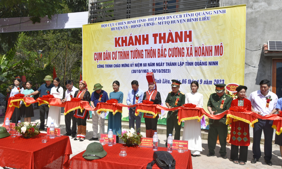 Hội CCB tỉnh: Khánh thành công trình chào mừng 60 năm Ngày thành lập tỉnh