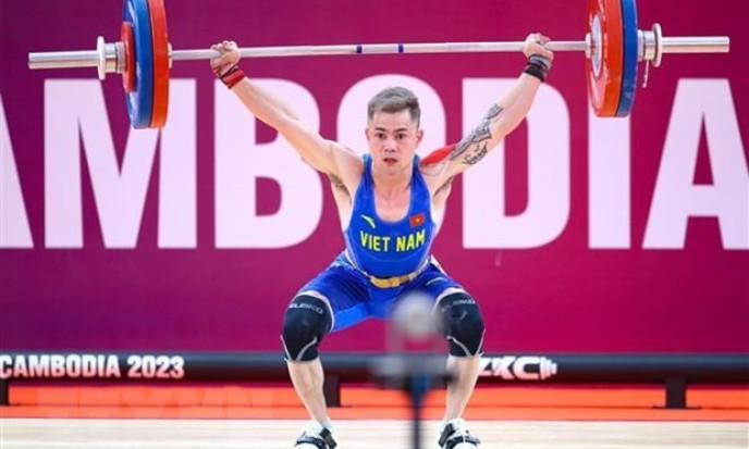 Vietnam wins three golds at 2023 World Weightlifting Championships