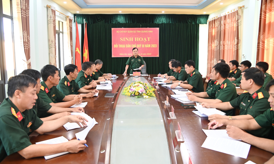 Quảng Ninh: Đào tạo 60 sĩ quan dự bị năm 2023