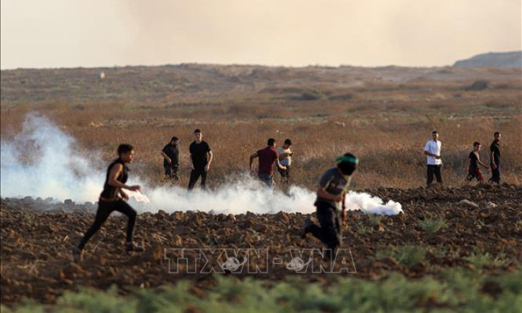 Israel trấn áp người Palestine biểu tình ở biên giới với Dải Gaza