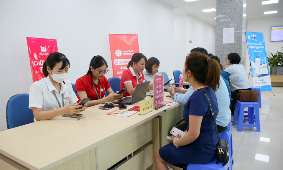 Tiện ích dịch vụ công trực tuyến toàn trình