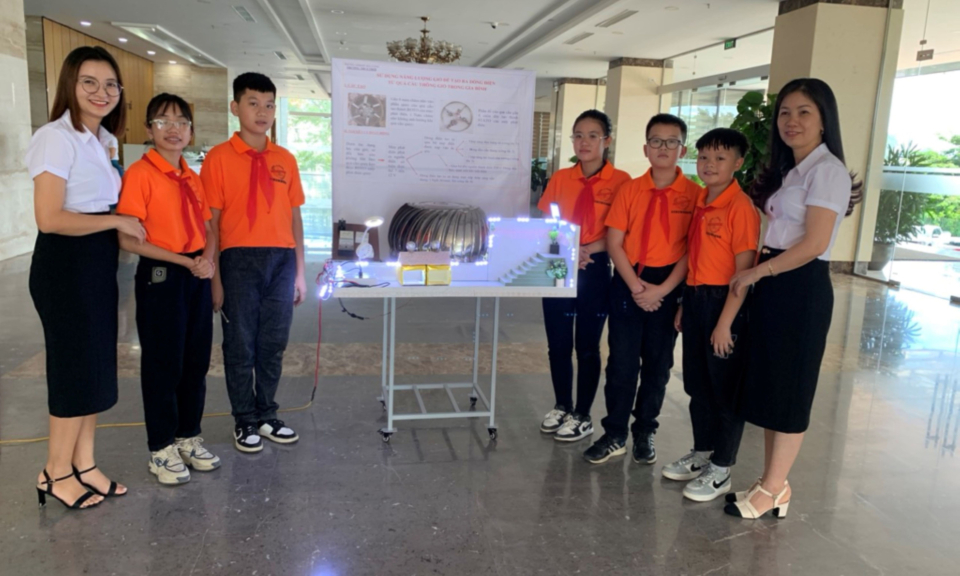 Phong phú các sản phẩm sáng tạo của học sinh