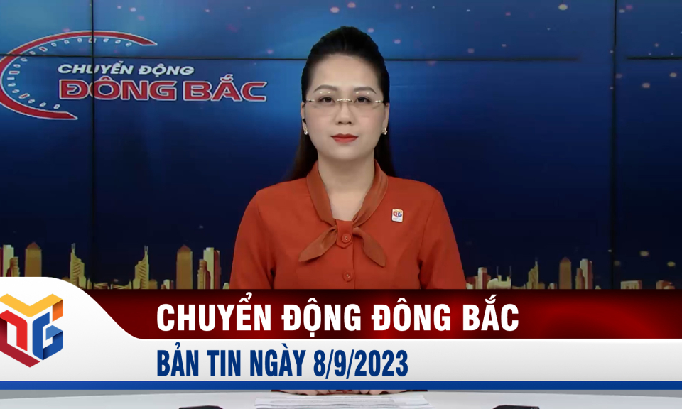 Chuyển động Đông Bắc ngày 8/9/2023