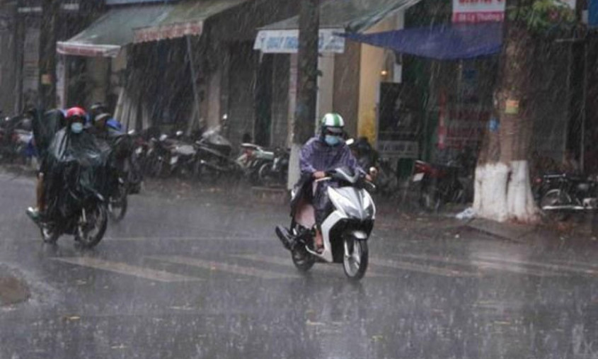 Ngày 9/9, mưa dông trên cả nước, có nơi mưa rất to