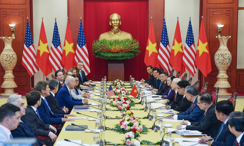 Vietnam, US establish Comprehensive Strategic Partnership