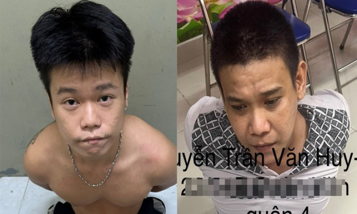 Bắt nóng hai thanh niên cướp xe máy của tài xế xe ôm ở TPHCM