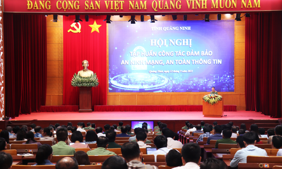Tập huấn đảm bảo an ninh mạng, an toàn thông tin 2023