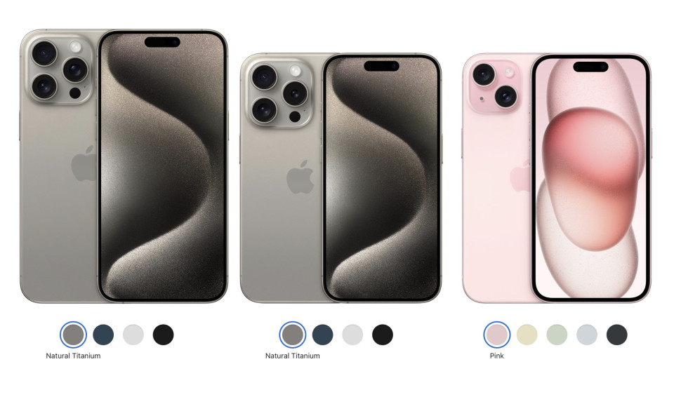So sánh chi tiết cấu hình các phiên bản iPhone 15 vừa ra mắt