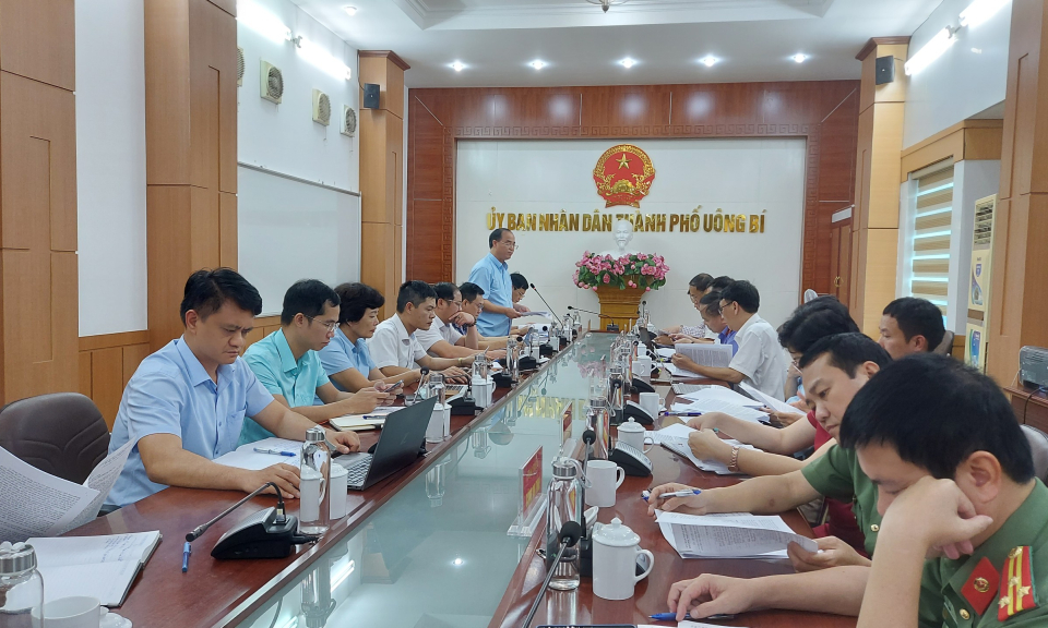 Hội đồng tư vấn giải quyết khiếu nại tố cáo, kiến nghị tỉnh làm việc với Uông Bí